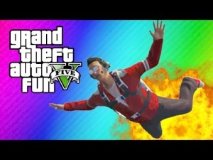 GTA 5 Online Funny Moments - Thanks, Mugger Surprise, Television Stunt Fails, GTA 5 in 3D! 